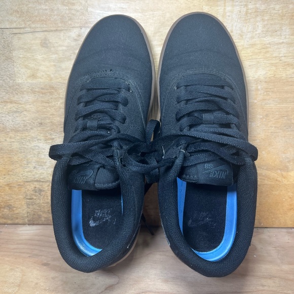 Nike SB Check Solar Womens Sz 8.5 Skate Shoes Sneakers Black Lace Up 843896-009 - Picture 6 of 8